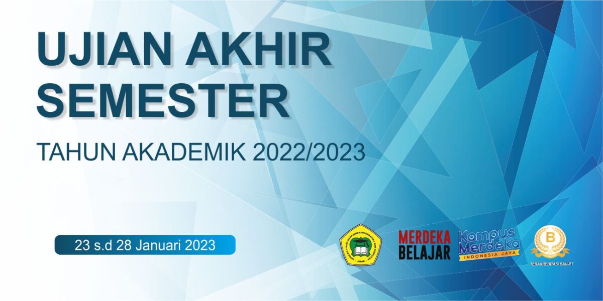 Pelaksanaan UAS Genap Tahun Akademik 2022/2023